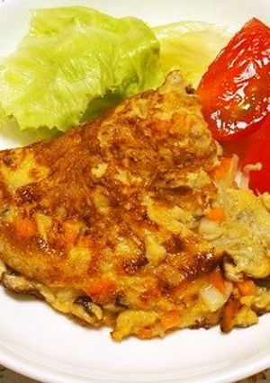 しらすの和風オムレツ-レシピのメイン写真
