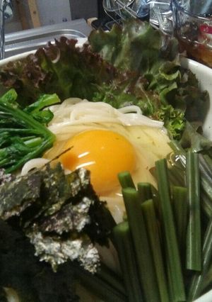 【群馬】山菜うどん【横坂製麺】-レシピのメイン写真