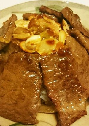 飛騨牛焼肉丼-レシピのメイン写真