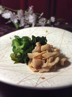 博多名物 鶏皮ポン酢➕きゅうりとワカメ-レシピのメイン写真
