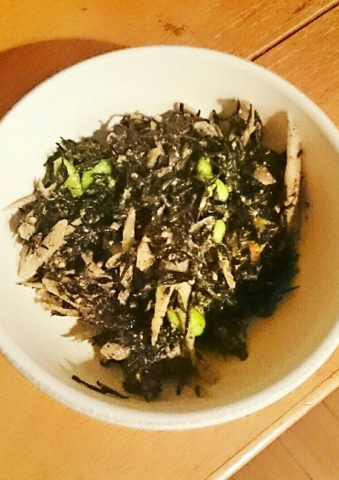 ひじきと枝豆の胡麻味噌和え-レシピのメイン写真