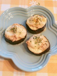 レンジとトースターで♪なすのツナマヨ焼き-レシピのメイン写真
