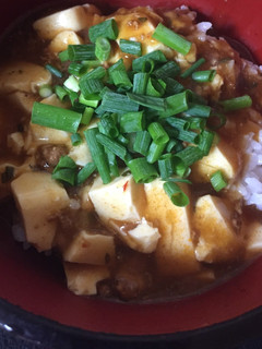 簡単.激辛麻婆豆腐丼-レシピのメイン写真
