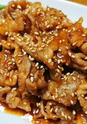 コクうま甘辛味噌の肉炒め-レシピのメイン写真