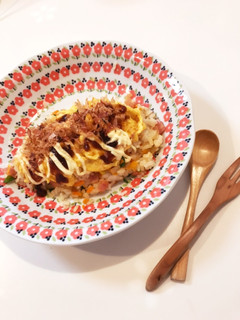 ソースで食べるオムライス♡-レシピのメイン写真