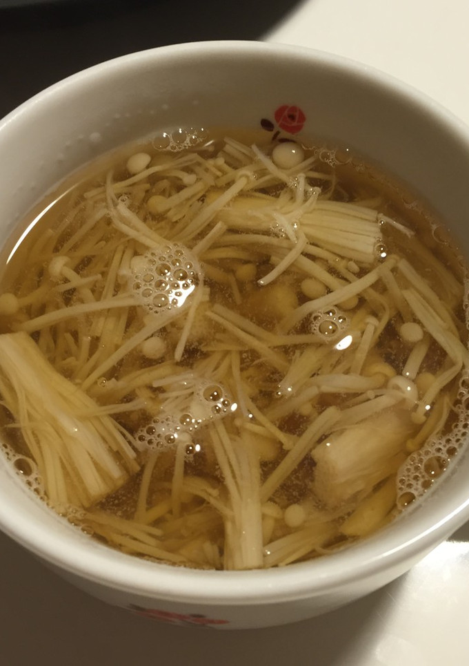 簡単エノキのスープ-レシピのメイン写真