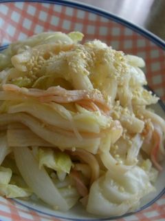 キャベツのさっぱり胡麻風味サラダ♪-レシピのメイン写真