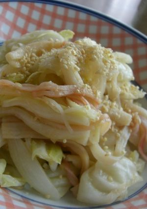 キャベツのさっぱり胡麻風味サラダ♪-レシピのメイン写真