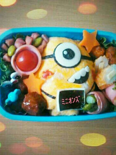 ミニオンズ♪キャラ弁当♡-レシピのメイン写真