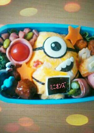 ミニオンズ♪キャラ弁当♡-レシピのメイン写真