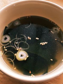超簡単!本格的焼肉屋のわかめスープ-レシピのメイン写真