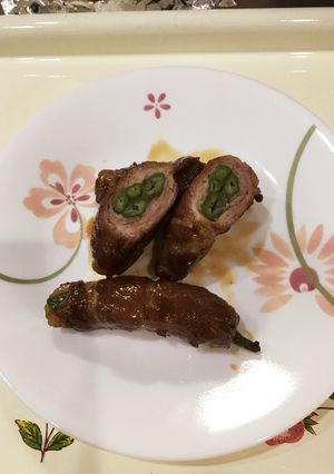 野菜の肉巻き☆簡単照り焼き-レシピのメイン写真