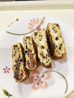 ひじき入り卵焼き-レシピのメイン写真
