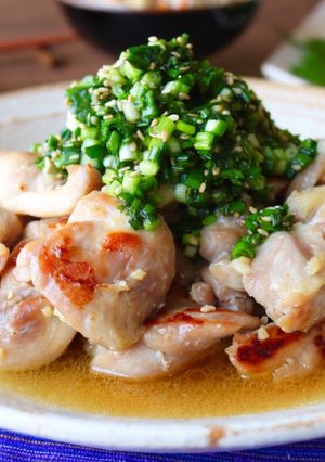 ビールと相性◎鶏のニンニク塩こうじダレ♪-レシピのメイン写真