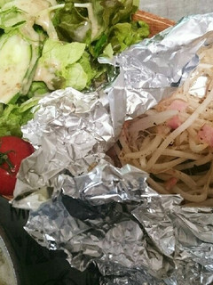 ヘルシー&節約♪もやしのホイル蒸し-レシピのメイン写真