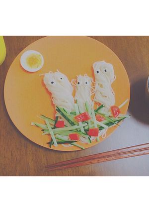 ❁そうめんdeニョロニョロ❁-レシピのメイン写真