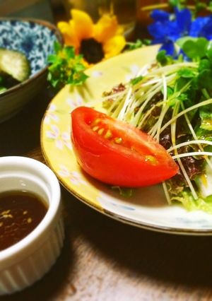 簡単☆焼き肉のタレで中華風ドレッシング-レシピのメイン写真