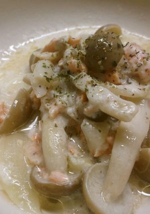 サーモンときのこのクリーム煮☆-レシピのメイン写真