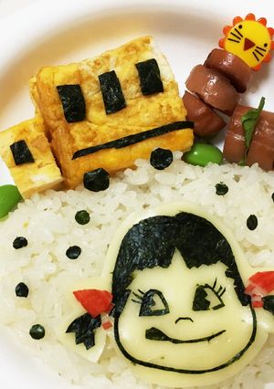 キャラ弁 ぺこちゃん-レシピのメイン写真