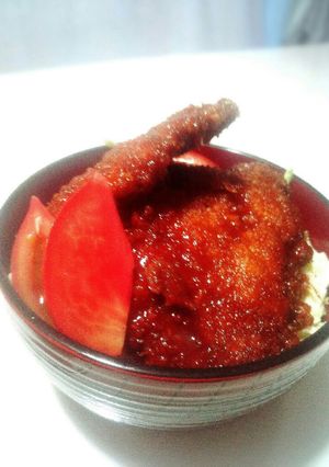 ガッツリ!!簡単♪♪ソースカツ丼♪♪-レシピのメイン写真