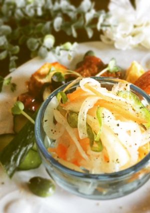 簡単☆お弁当にも♪野菜の３色マリネ-レシピのメイン写真