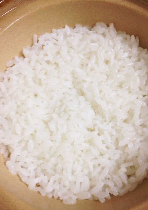 1人分のご飯を炊く♪100均の土鍋で…。-レシピのメイン写真