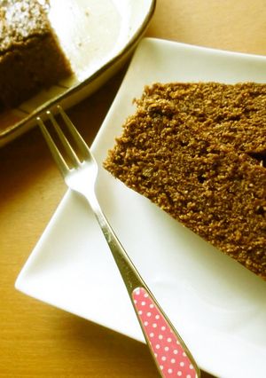 ノンオイルおからココアプルーン寒天ケーキ-レシピのメイン写真