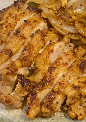 鶏肉のマスタード焼き-レシピのメイン写真