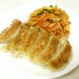 王将の餃子でチョルピビンマンドゥ