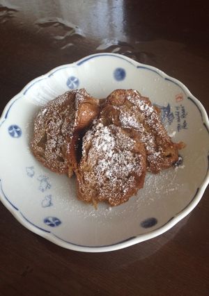 マグで簡単カフェオレ味のフレンチトースト-レシピのメイン写真