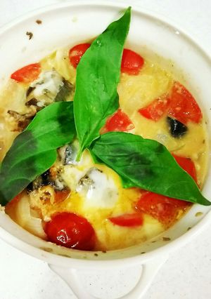 魚の味噌煮缶がイタリア~ンに変身☆-レシピのメイン写真