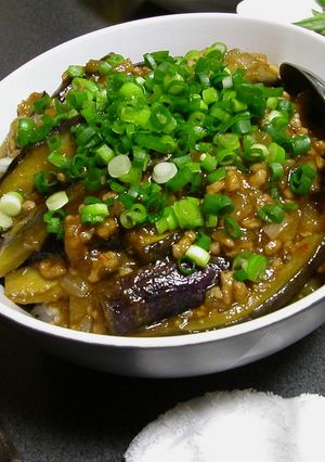 麻婆ナス丼♫♬ 東秀(とうしゅう)風?-レシピのメイン写真