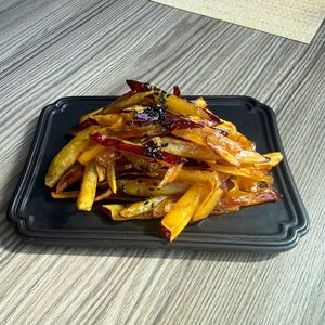 さつまいものみたらしきんぴら