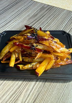 さつまいものみたらしきんぴら-レシピのメイン写真