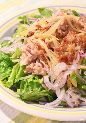 豚肉とじゃがいもの香りソルト&レモン炒め-レシピのメイン写真