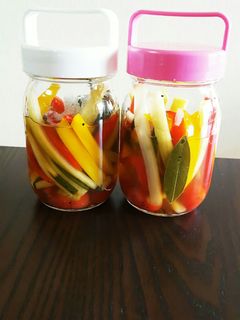 簡単✨リンゴ酢でピクルス♥-レシピのメイン写真