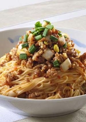 本格！汁なし坦々そうめん-レシピのメイン写真