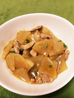豚肉と大根の炒め煮-レシピのメイン写真