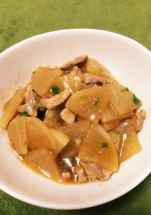 豚肉と大根の炒め煮-レシピのメイン写真