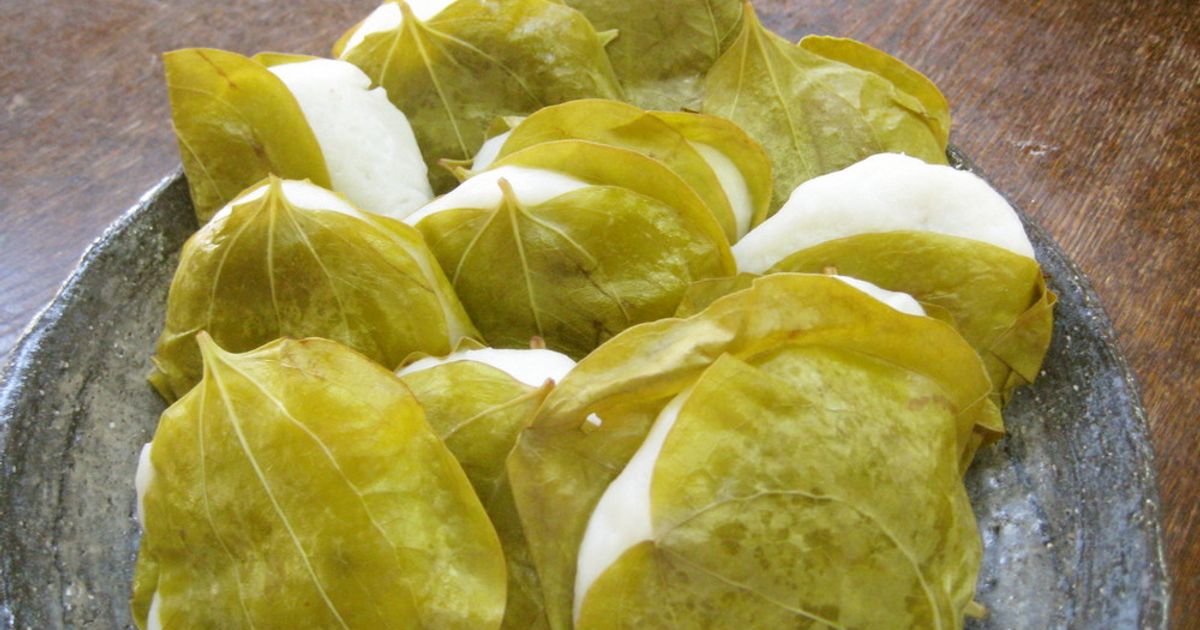 【かしわもちはん】 甘さ控えめ！昔ながらのかしわもち by クックたくま359