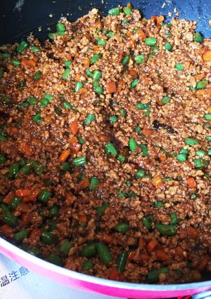 ご飯がすすむインゲン肉味噌-レシピのメイン写真