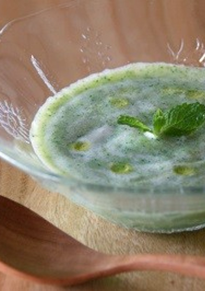 冷製グリーンスープ-レシピのメイン写真