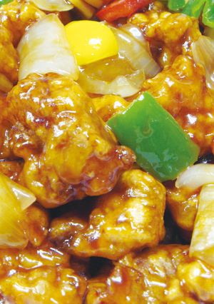 夏バテ防止に！肉と野菜のバランス酢豚-レシピのメイン写真