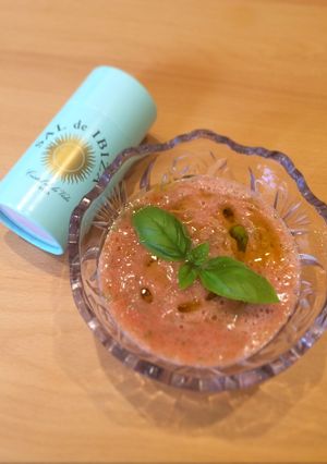 ガスパッチョ風、トマトつけそうめん！-レシピのメイン写真