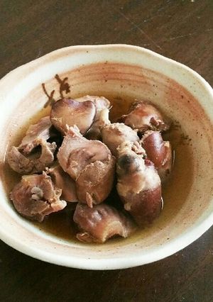 鳥の肝煮(砂ずり入り)-レシピのメイン写真