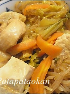 鶏もも肉ですき煮-レシピのメイン写真