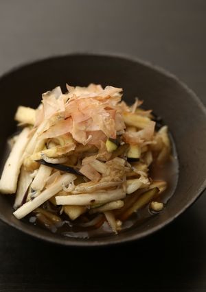 天然だしパックで作る 水茄子のサラダ-レシピのメイン写真