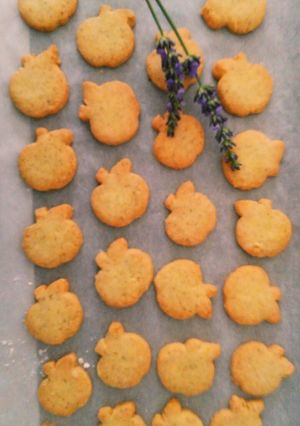 甘さ控え目さくさくラベンダークッキー-レシピのメイン写真