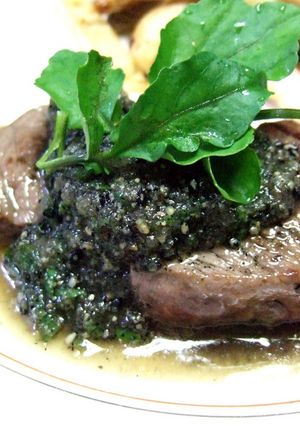 黒胡麻＆玉ねぎステーキソース☆-レシピのメイン写真