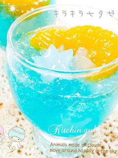 簡単♡キラキラ七夕ゼリー-レシピのメイン写真